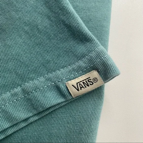 Vans California Original Custom T-shirt Teal Green - Picture 10 of 10